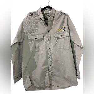 TAG Safari Club Shooting Shirt with Dallas Safari Club Emroidery